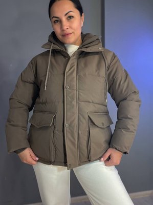 Куртка XIANG 869 наклад кишені ,трикотажний капюшон 100% поліестер Китай 869-1 фото