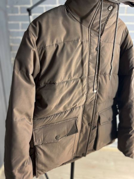 Куртка XIANG 869 наклад кишені ,трикотажний капюшон 100% поліестер Китай 869-3 фото
