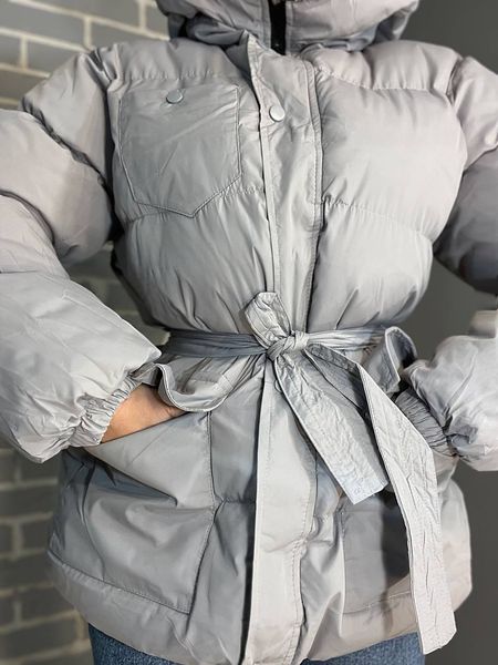 Куртка RUIXI 6093 накладні кишені подовжена з капюшоном 100% поліестер Китай 6093-2 фото