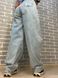 Джинси LIUZIN 1354 SKATER jeans ,широкі від бедра, чорний ремінь, косі кішені 100% коттон Туреччина 1354-1 фото 3