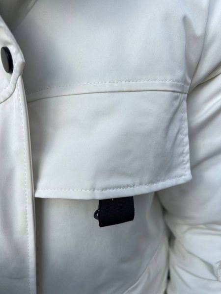 Куртка 6617 парка кармани дуже тепла модель оверсайз Китай 6617-1 фото
