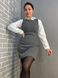 Сукня MIX RAY 4473 сарафан,короткий,з виточками, класичний в офіс 85% віскоза,15% поліестр Туреччина 4473-2 фото 6