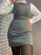 Сукня MIX RAY 4473 сарафан,короткий,з виточками, класичний в офіс 85% віскоза,15% поліестр Туреччина 4473-2 фото 1