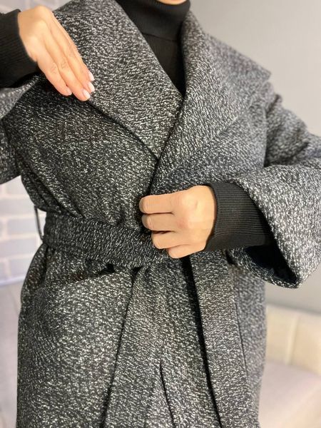 Жакет LADY YEP 8081 пальто накладні кишені, пояс, має підклад 65%котон,35% поліестер Китай 8081-2 фото