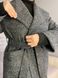 Жакет LADY YEP 8081 пальто накладні кишені, пояс, має підклад 65%котон,35% поліестер Китай 8081-2 фото 5