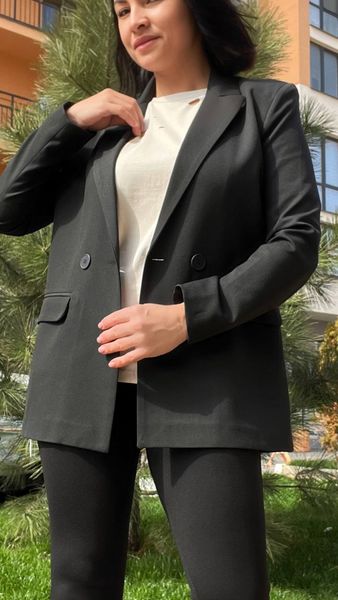 Жакет MIX RAY 4139 піджак вільного крою з гудзиками та кишенями 100% віскоза Туреччина 4139-1 фото