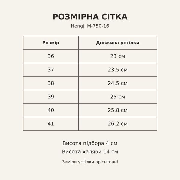 Черевики жіночі Hengji M-750-16 натуральна замша на хутрі з металевим носком коричневі M-750-16 фото