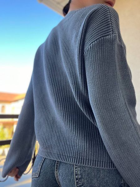 Светр жіночий A-N 875 варка в'язка оверсайз one size 875 фото