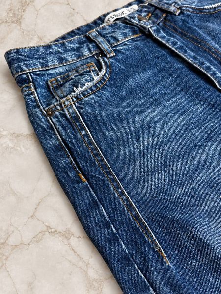 Джинси жіночі It&rsquo;s Basic 2499-2W6-5 Wide Leg з високою талією та виточками сині 2499-2W6-5 фото