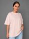 Футболка жіноча A-NIUSHOW 30343-1 оверсайз з вишивкою JE PIGEON one size 30343-1 фото 7