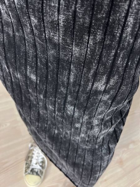 Сукня жіноча Fashion 3042 довга трапеція трикотажна в рубчик 3042 фото