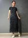 Сукня жіноча Fashion 3042 довга трапеція трикотажна в рубчик 3042 фото 10