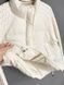 Куртка жіноча YZY 30790 пуховик oversize з в&rsquo;язаними рукавами демісезонна one size 30790 фото 7