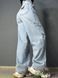 Джинсы женские Sherocco 288 skater balloon baggy бананы рваные голубые 288 фото 4
