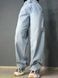 Джинсы женские Sherocco 288 skater balloon baggy бананы рваные голубые 288 фото 1