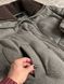 Куртка женская Lady Yep 30501 оверсайз тканевая с вязаным воротником коричневая 30501 фото 4