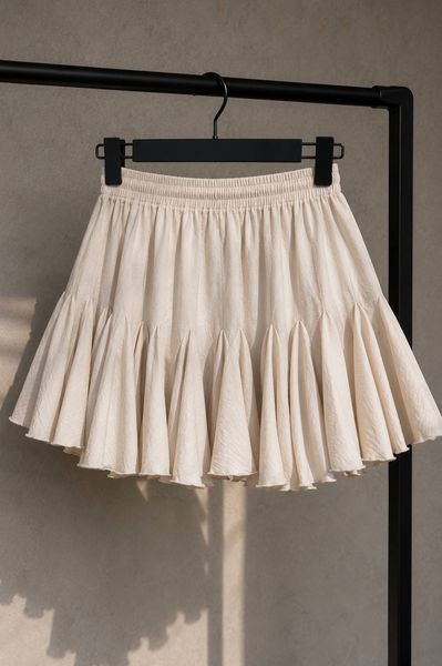 Юбка женская Fardi 286 мини пышная воланы короткая one size 286 фото