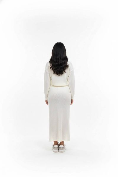 Костюм женский Mintas 2418-4208 ажурный из сетки с юбкой и регланом one size 2418-4208 фото