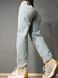 Джинси жіночі Mikaletta 3249-13254 MOM RELAX jeans банани висока посадка стрейчеві блакитні  3249 фото 3