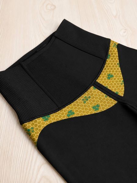 Лосини жіночі Fashion T-2 в рубчик з корсетом на блискавці та push-up ефектом чорні T-2 фото