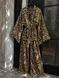 Костюм жіночий My fashion 1675 леопардовий кімоно з брюками палаццо one size коричневий 1675 фото 6