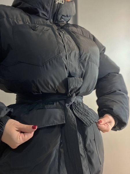 Куртка RUIXI 6093 накладні кишені подовжена з капюшоном 100% поліестер Китай 6093 фото